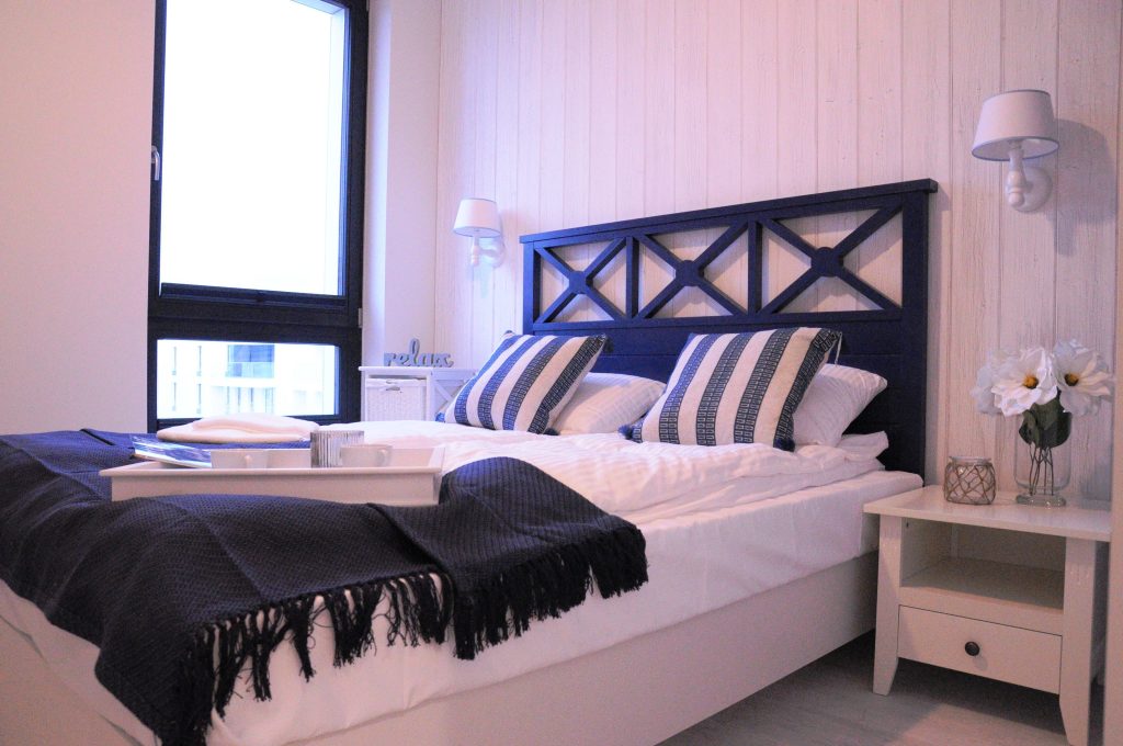 zaglowek bukowy niebieski - Stylmetdrew